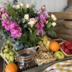 Caja gourmet flor y fruta